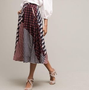 Anthropologie HD in Paris Marilyn Dot Midi Skirt